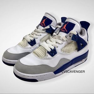 Jordan 4 Retro Deep Royal Blue Size GS 5.5Y